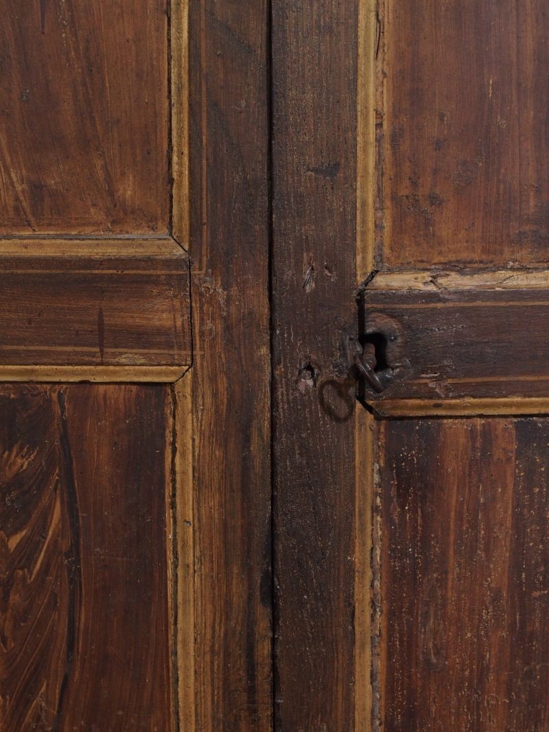 18th Century Louis XIV Painted Armoire - Image 7