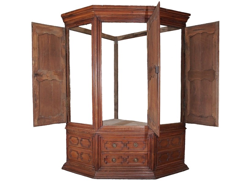 18th Century Louis XIV Corner Cabinet - Image 2