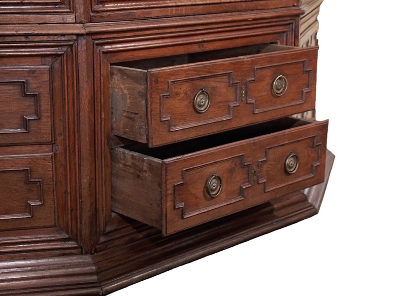 18th Century Louis XIV Corner Cabinet - Image 7