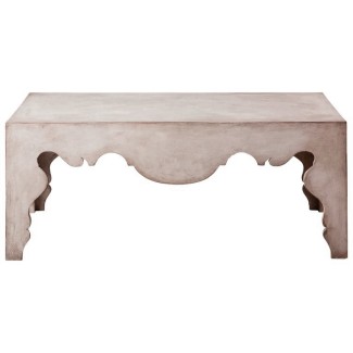 Contemporary Rococo Coffee Table in Painted Swedish Finish