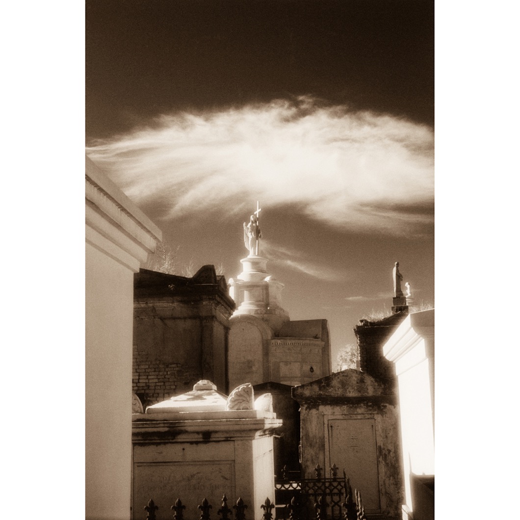 Infrared Photograph of New Orleans Cemetery - Image 4