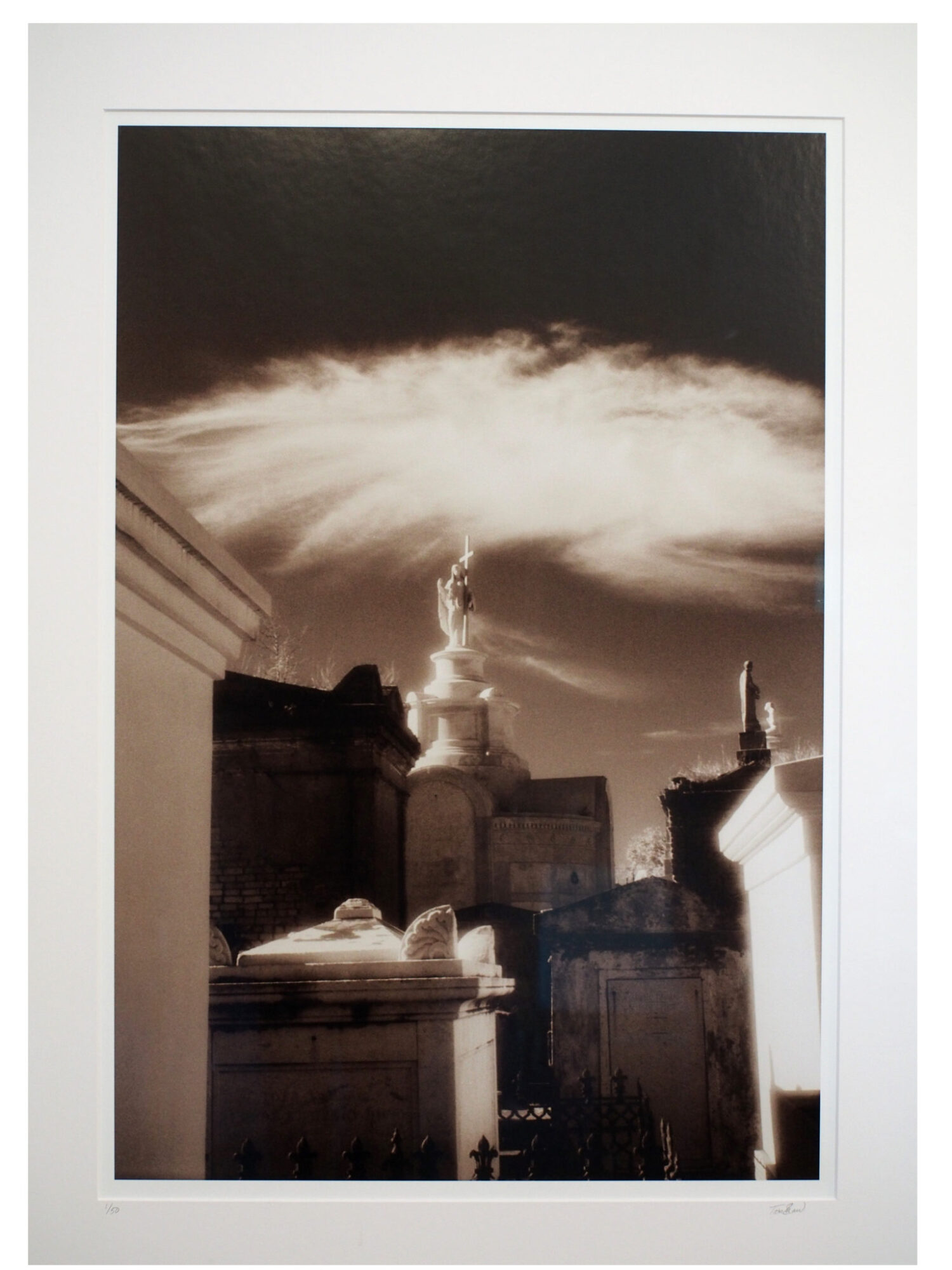 Infrared Photograph of New Orleans Cemetery - Image 3