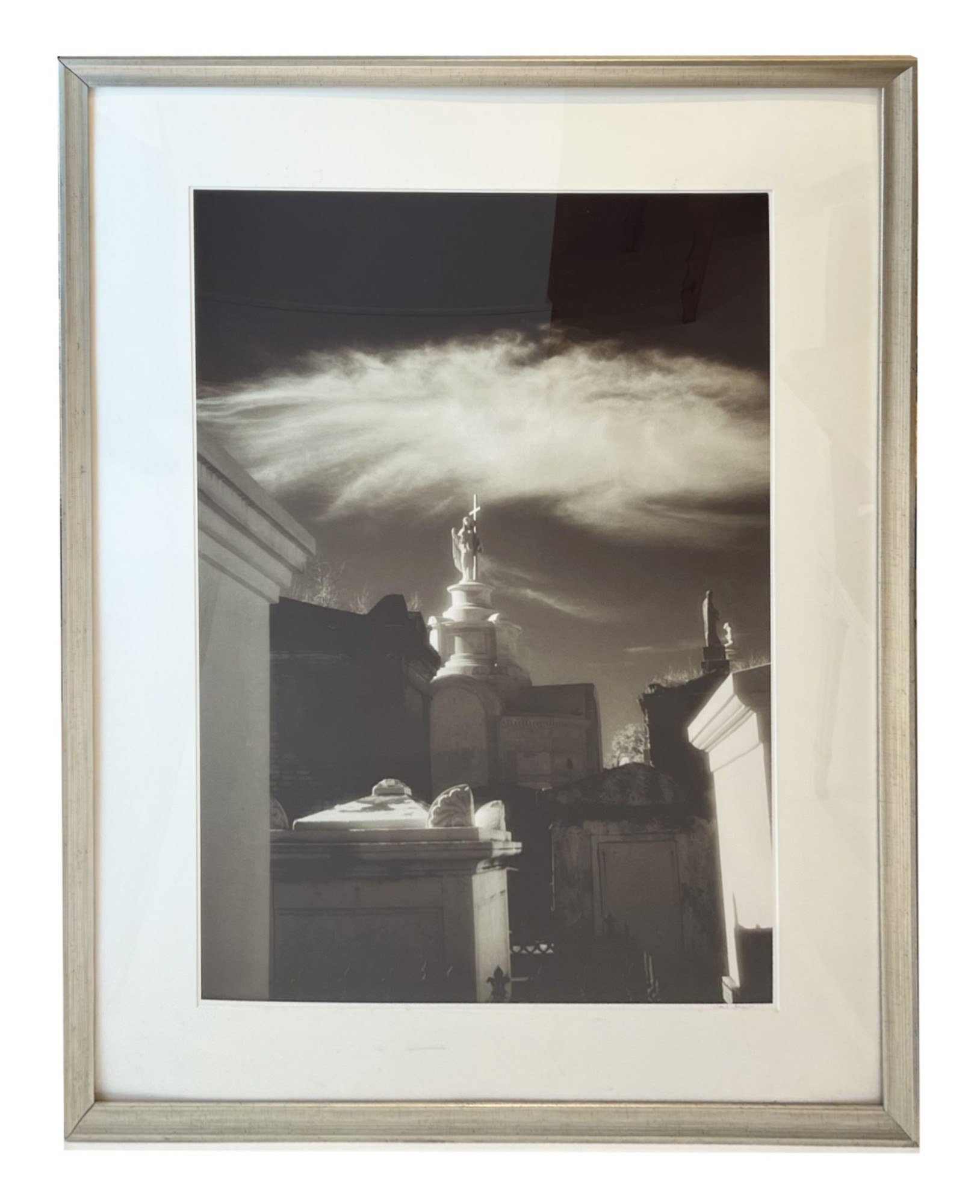 Infrared Photograph of New Orleans Cemetery