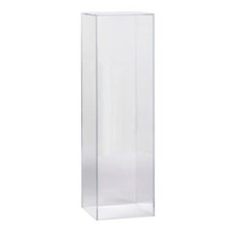 Contemporary Acrylic Pedestal Stand