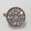 Mid 19th Century 14 Karat Yellow Gold Old Mine Cut Diamond Earrings - Image 3