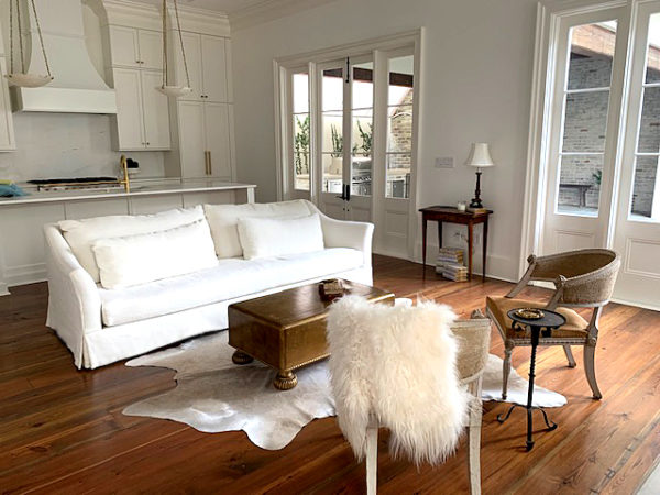 Showroom Sample Belgian Linen Slope Arm Sofa Official Tara Shaw Belgian Linen Slope Arm Sofa, Belgian Linen Slope Arm Sofa