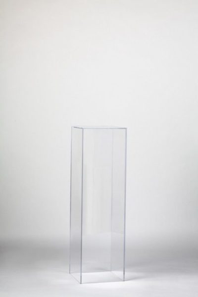 Clear Acrylic Pedestal