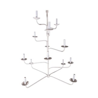 Contemporary Plaster Iron Chandelier