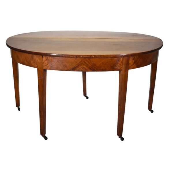 19th Century Louis XVI Demilune