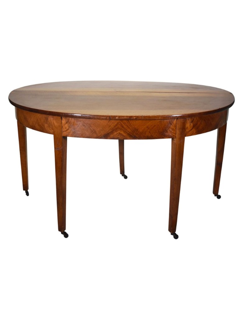 19th Century Louis XVI Demilune