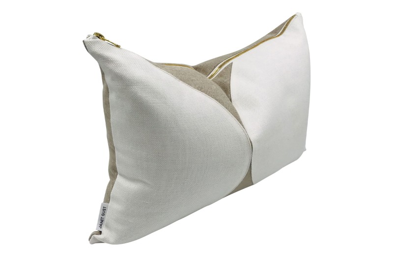 Contemporary Oyster Lumbar Pillow