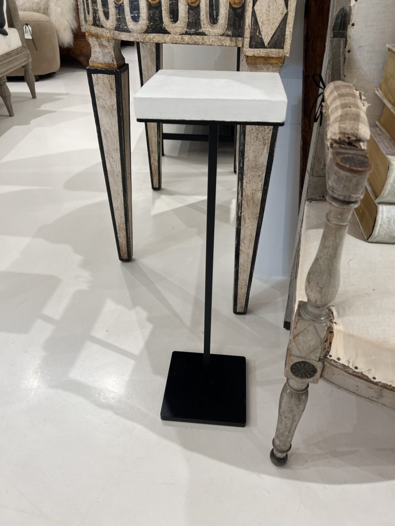 Large Martini Table with Square Concrete Top - Image 4
