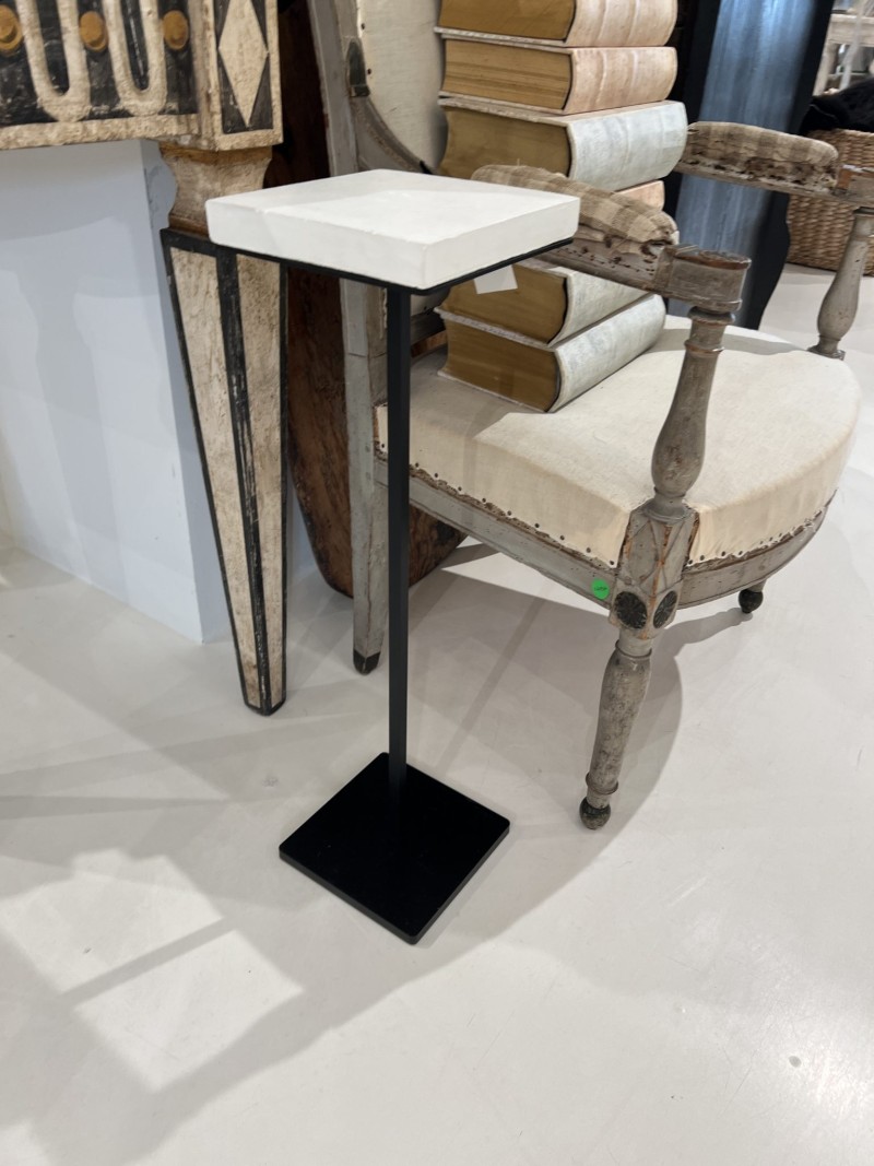 Large Martini Table with Square Concrete Top - Image 2
