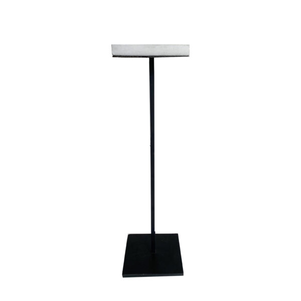 Large Martini Table with Square Concrete Top