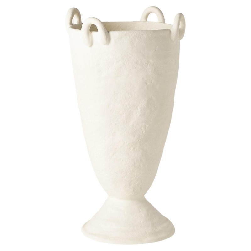 Tall White Vase