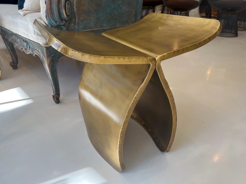Gold Butterfly Bench - Image 2