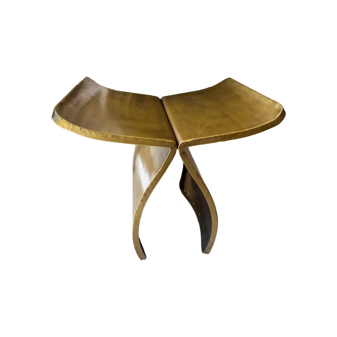 Gold Butterfly Bench