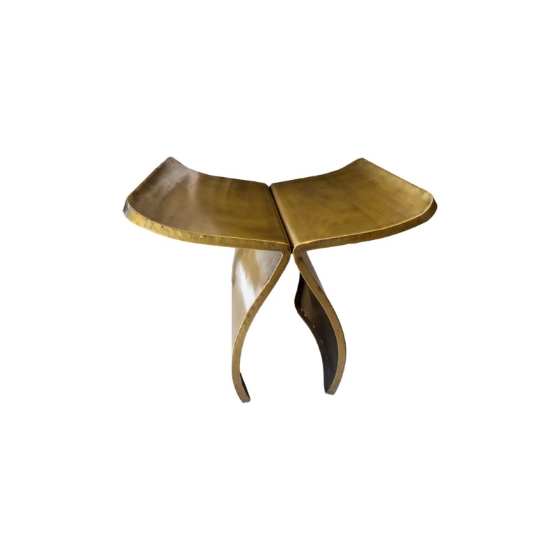 Gold Butterfly Bench