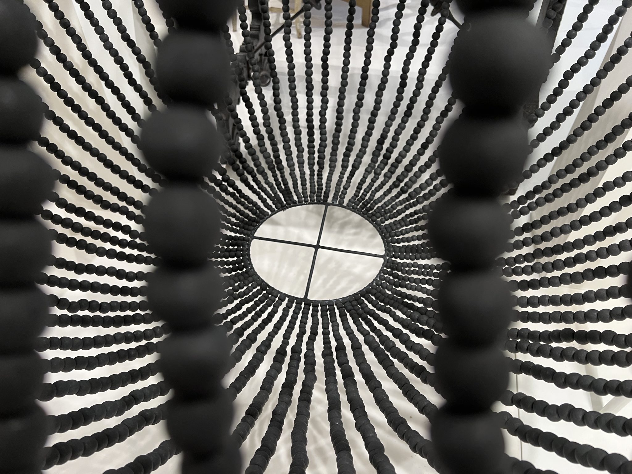 Black Bead Chandelier - Image 5