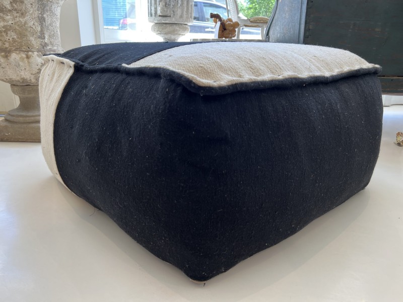 Square Indian Pouf - Large - Image 2