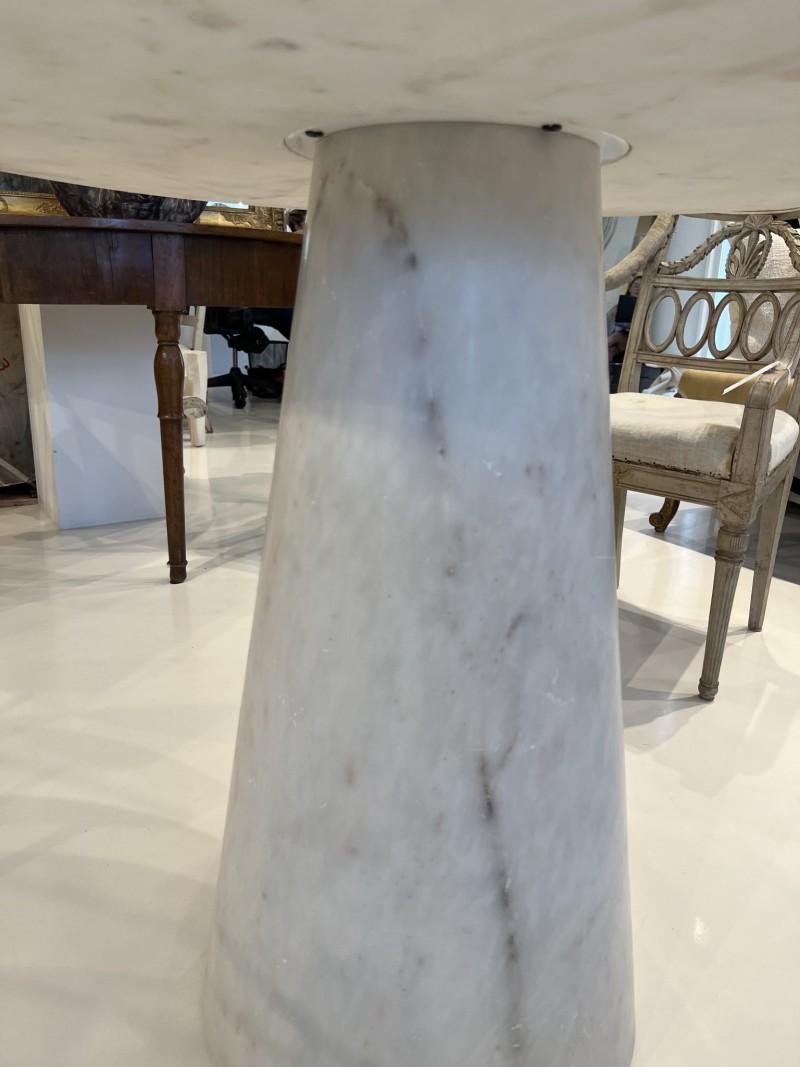 White Marble Table - Image 7