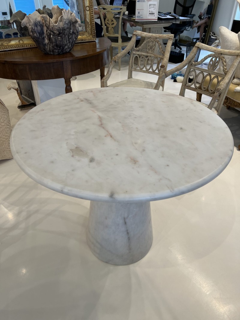 White Marble Table - Image 8