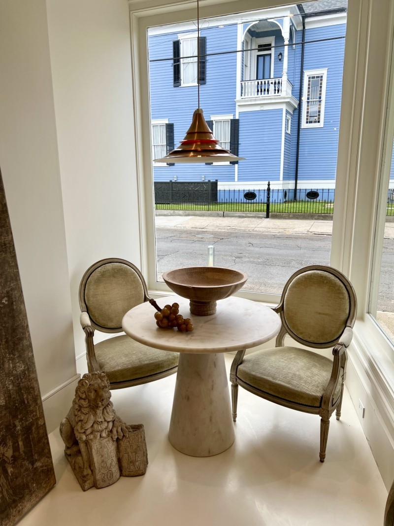 White Marble Table - Image 9