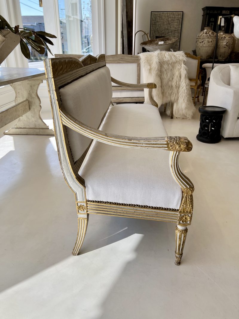 Rare Pair of 1st Empire Benches from Parma - Image 7