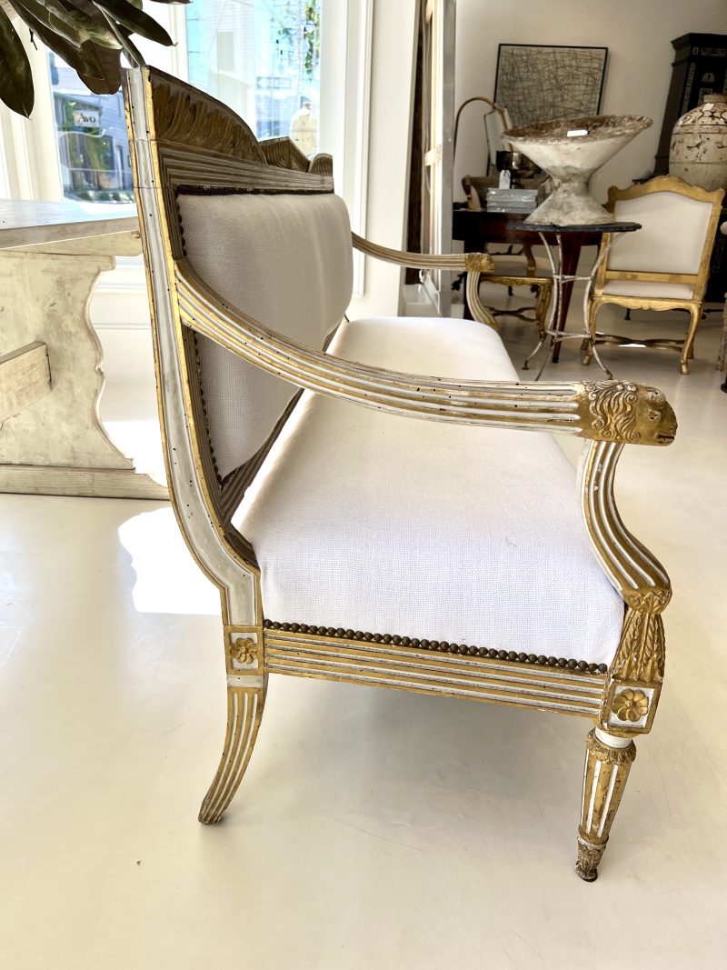 Rare Pair of 1st Empire Benches from Parma - Image 16