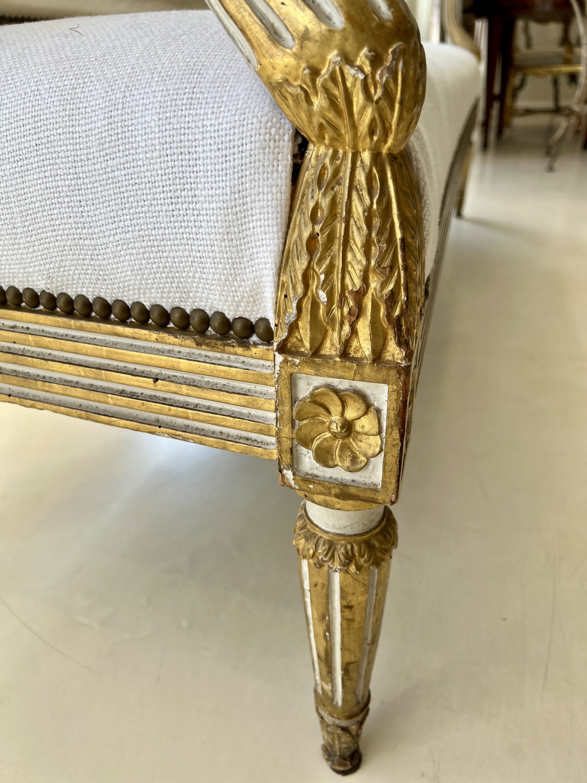 Rare Pair of 1st Empire Benches from Parma - Image 18