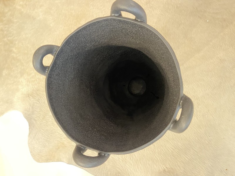 Tall Black Vase - Image 6