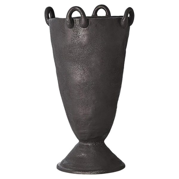 Tall Black Vase