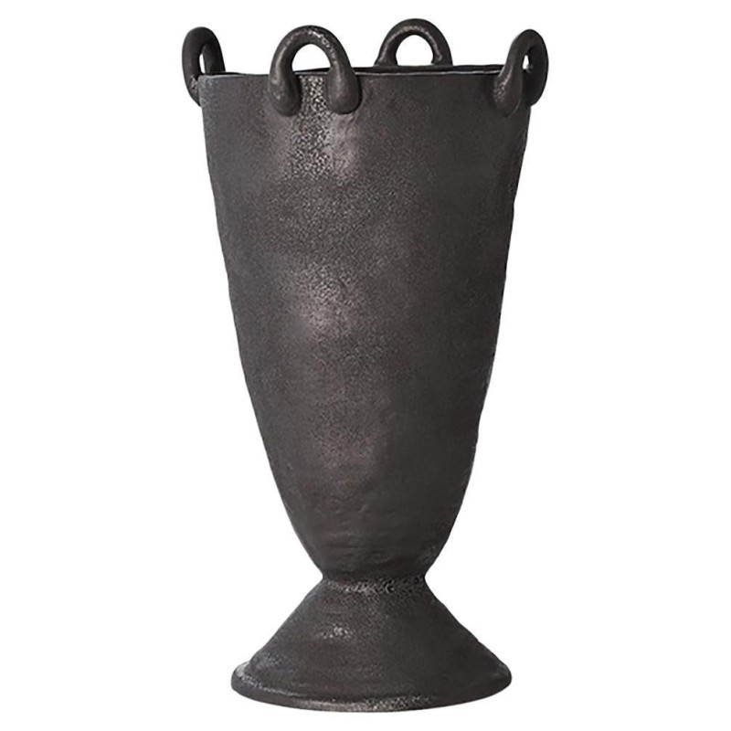 Tall Black Vase