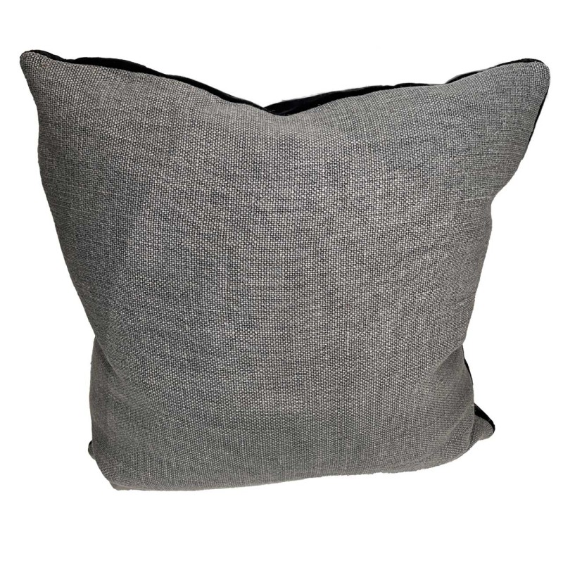 Grey Velvet Pillow - Image 2