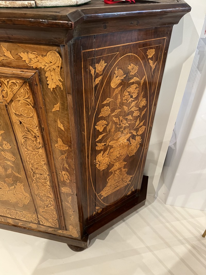 19th Century Danish Marquetry Buffet or Enfilade - Image 5