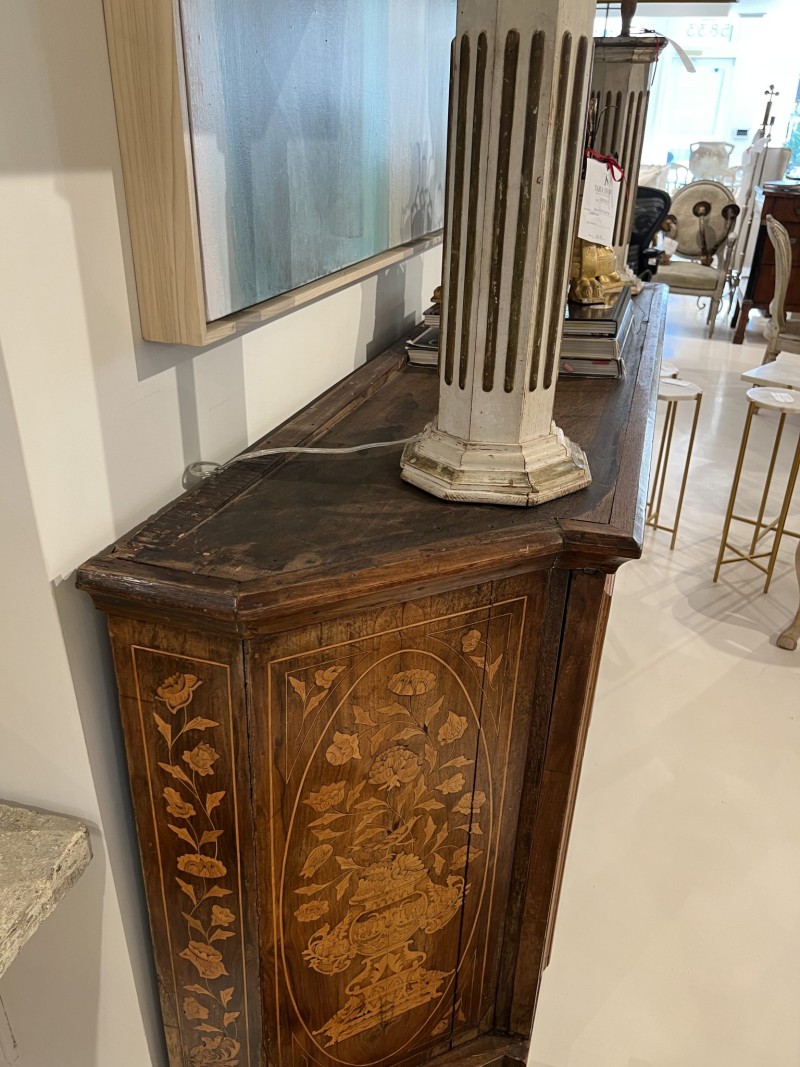 19th Century Danish Marquetry Buffet or Enfilade - Image 3