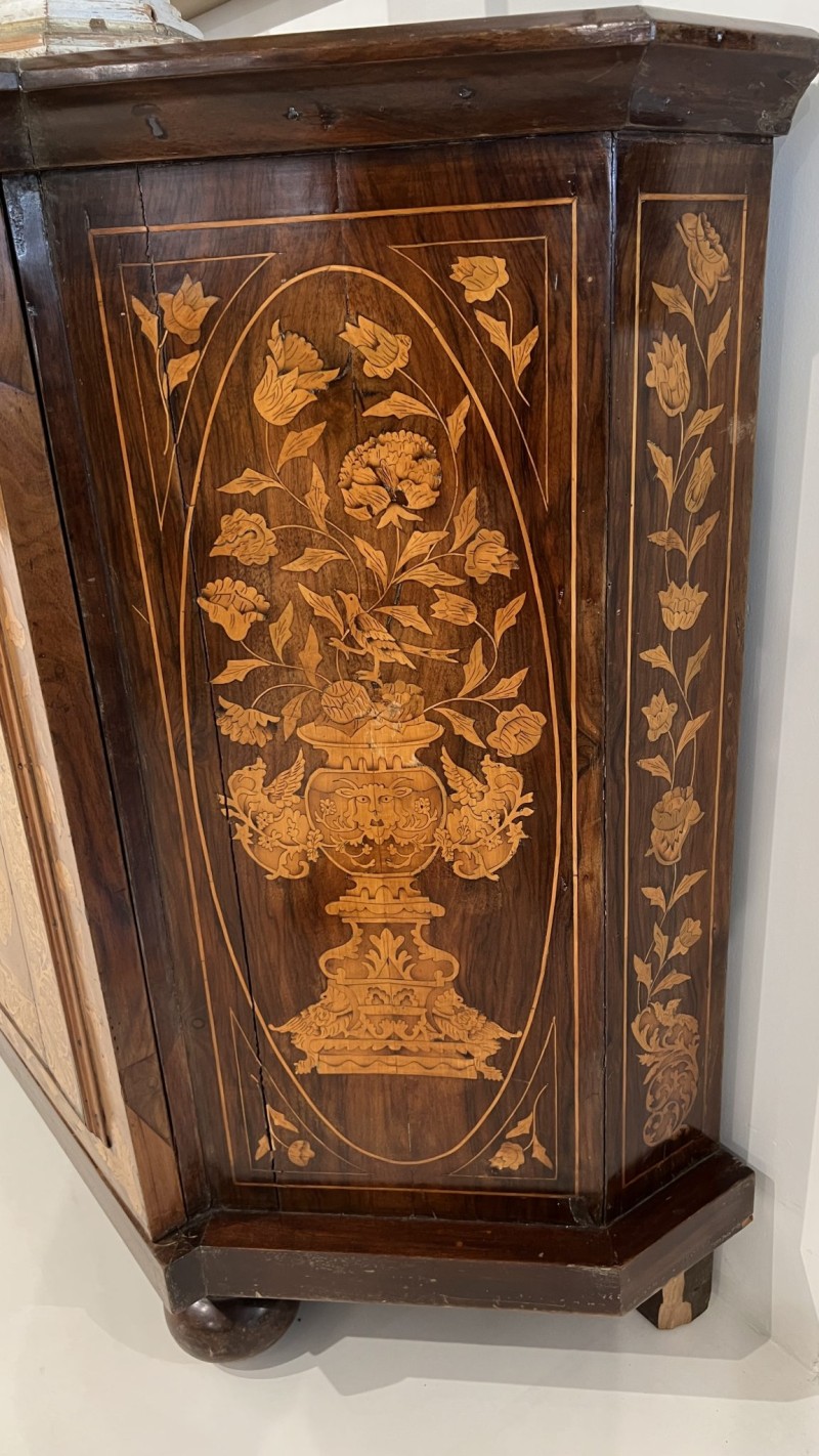 19th Century Danish Marquetry Buffet or Enfilade - Image 9