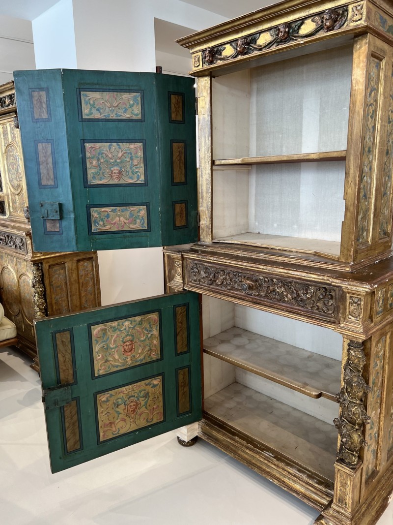 Gilded Cabinet, 18th Century - Image 10