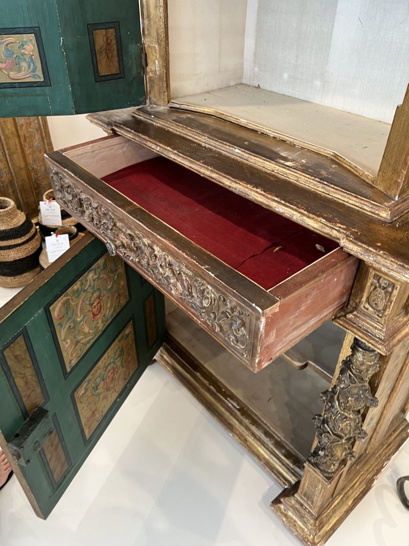 Gilded Cabinet, 18th Century - Image 11