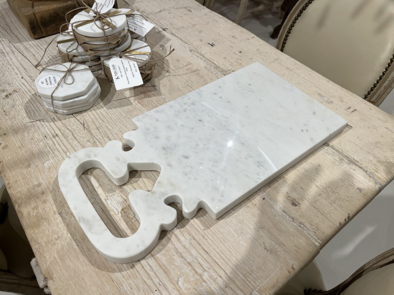 One Handle Marble Cutting Board - Image 5
