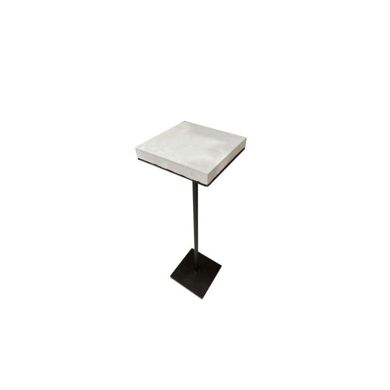 Medium Martini Table with Square Stone Top