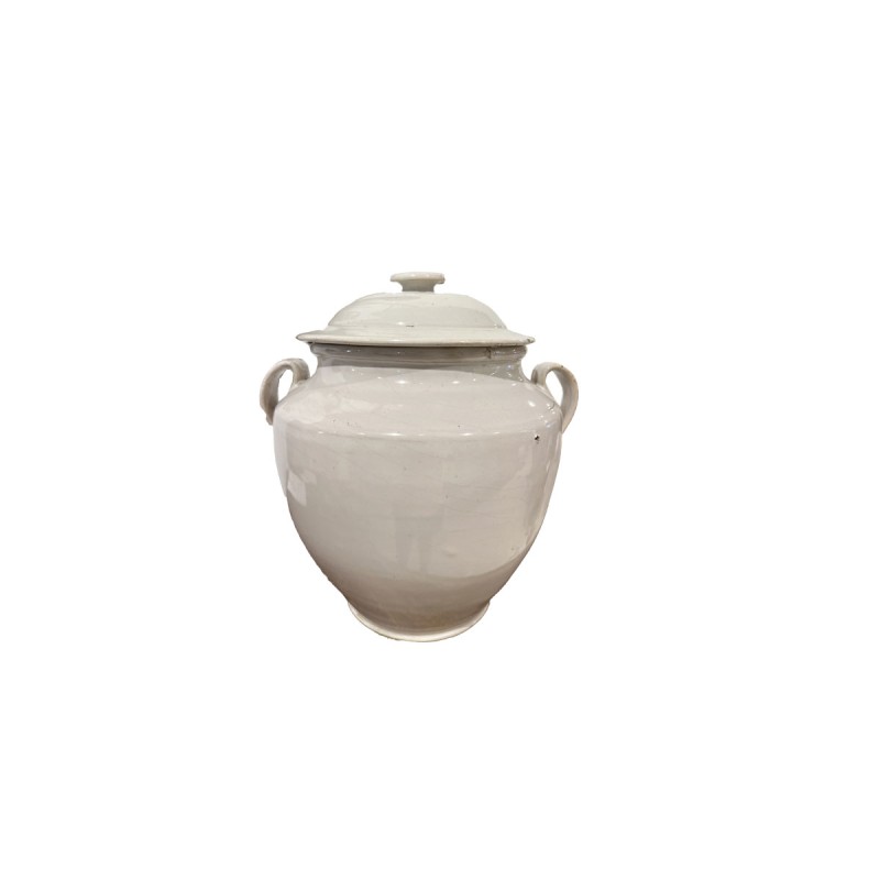 Blanc Pot with Lid
