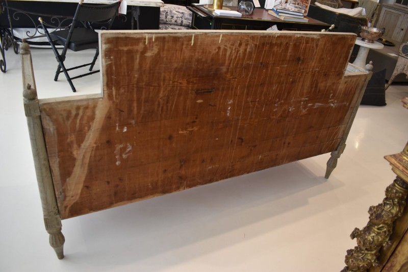 Swedish Bench with Neoclassical Carving - Image 8