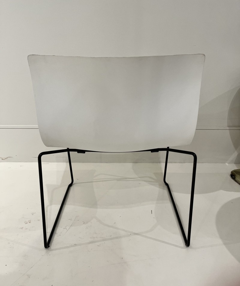 Set of 8 Massimo Vignelli for Knoll Handkerchief Chairs - Image 4