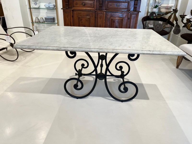 19th Century Large French Patisserie Table - Image 2