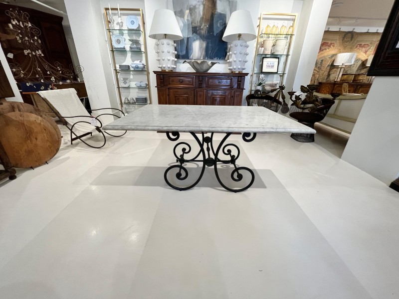 19th Century Large French Patisserie Table - Image 6