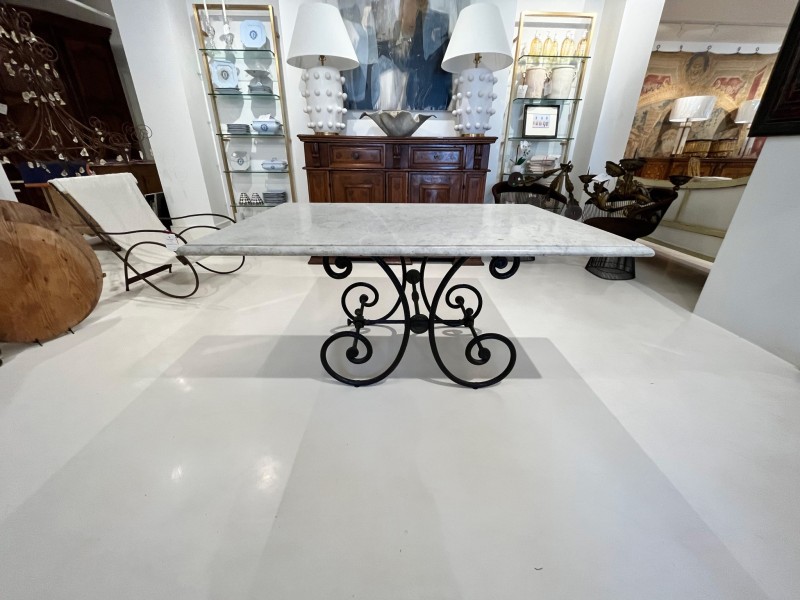 19th Century Large French Patisserie Table - Image 8