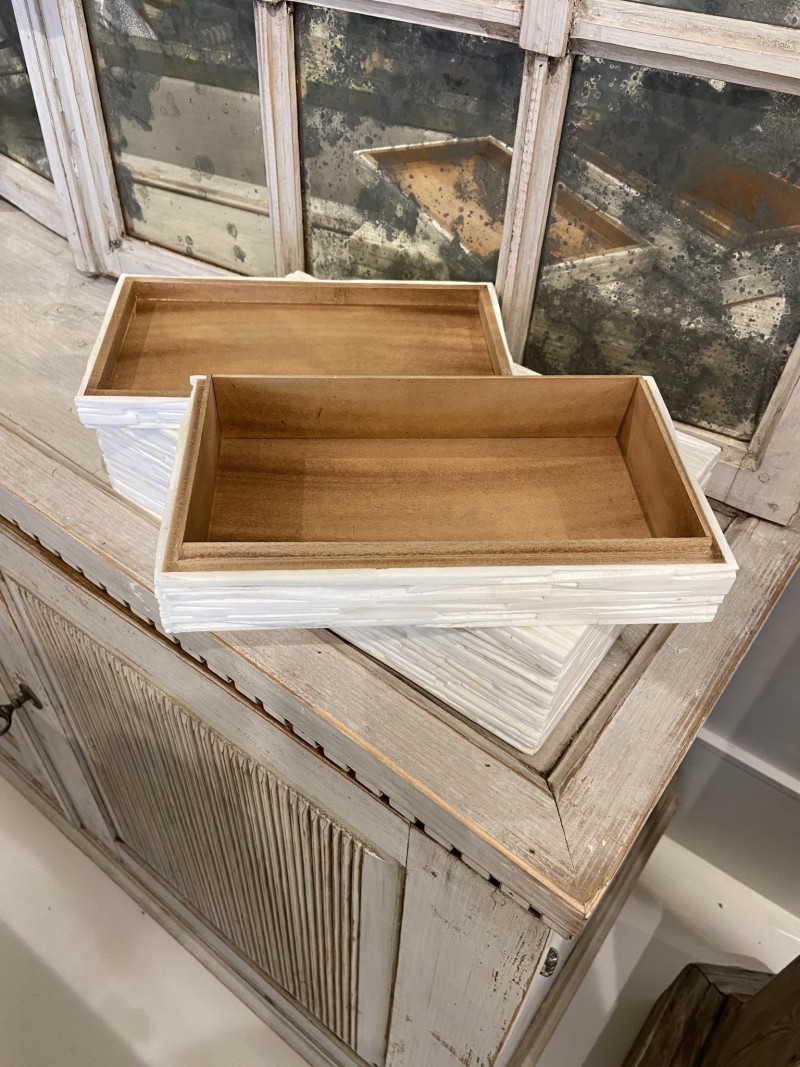 Decorative Chiseled Bone Storage Box - Image 4
