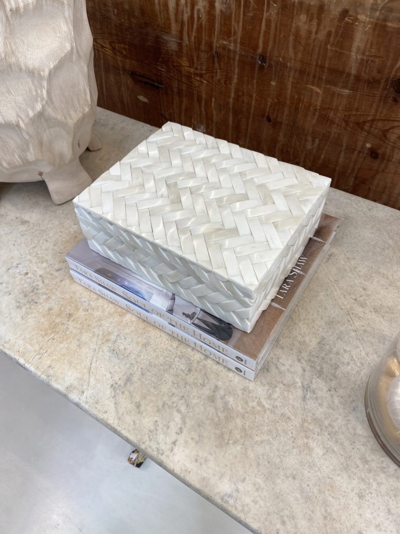 Decorative Braided Bone Box - Image 3