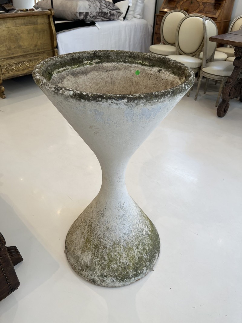 Large Willy Guhl Hourglass Jardinieres (One Available) - Image 9
